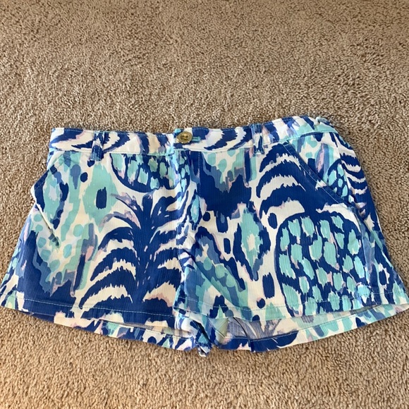 Girls Lilly Pulitzer Mini Callahan Shorts - Picture 1 of 4